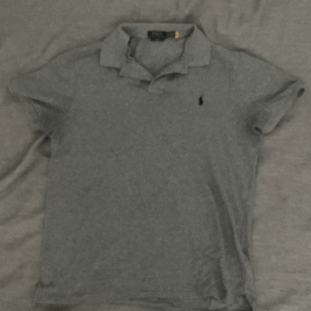 Polo by Ralph Lauren Classic Gray Polo Shirt